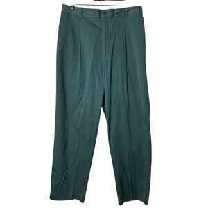 Elisabeth Sport Green High Rise, Straight Leg Pants Size 16 NWT